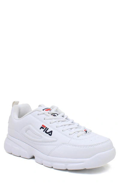 Shop Fila Disruptor Sneaker In Whtfnav166