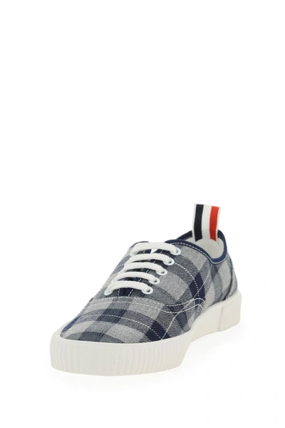 Shop Thom Browne Heritage Trainer Twill Sneakers