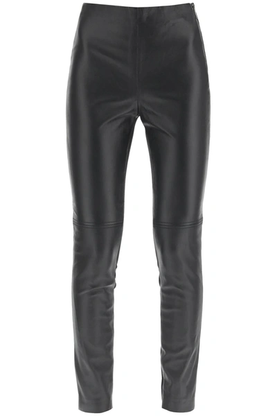 Shop Marciano By Guess Leather And Jersey Leggings