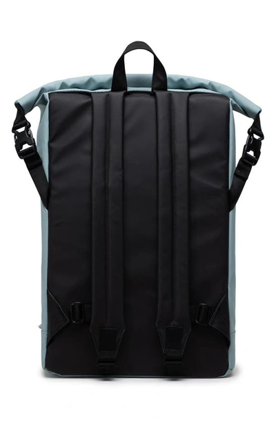 Shop Herschel Supply Co Roll Top Backpack In Slate
