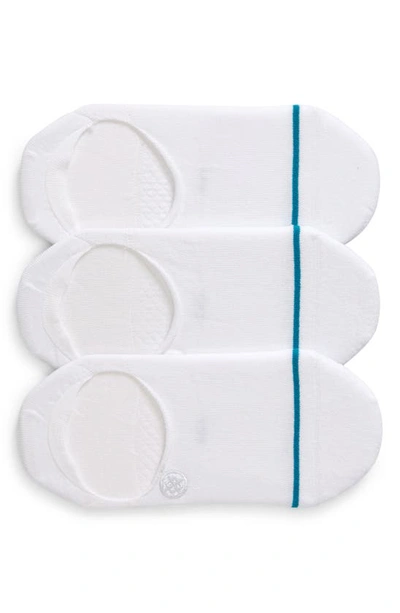 Shop Stance Icon 3-pack No-show Liner Socks In White