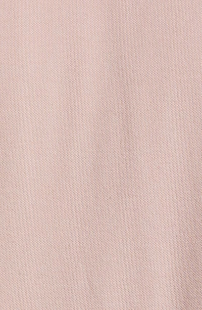 Shop Faherty Sunwashed Piqué Polo Shirt In Quartz