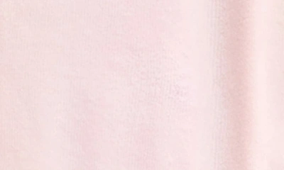 Shop Feltman Brothers Smocked Collar Velour Footie & Bonnet Set In Pink