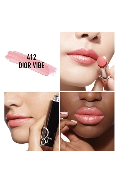 Shop Dior Addict Hydrating Shine Refillable Lipstick In 412  Vibe
