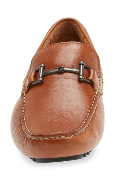 Shop Nordstrom Bryce Bit Driving Shoe In Tan Leather