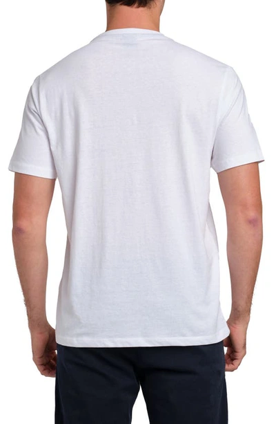 Shop North Sails Logo Cotton T-shirt In White