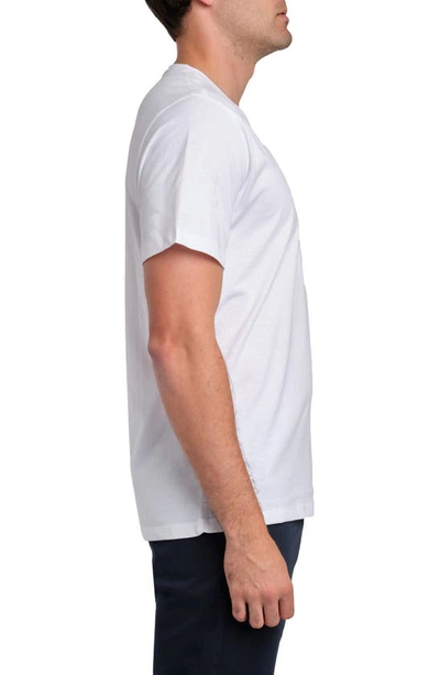 Shop North Sails Logo Cotton T-shirt In White