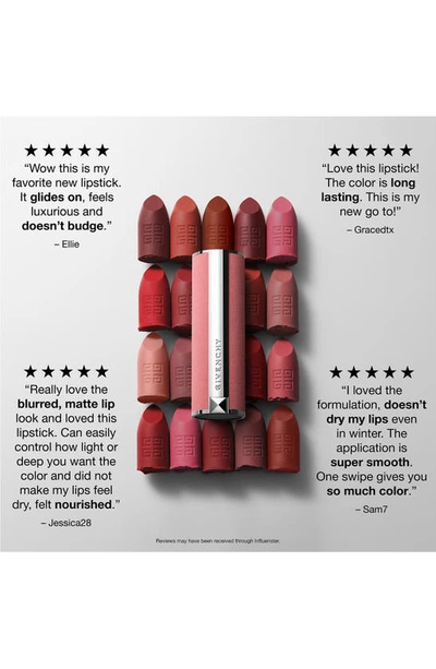 Givenchy Le Rouge Sheer Velvet Refillable Matte Lipstick In N09