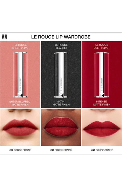 Givenchy Le Rouge Sheer Velvet Refillable Matte Lipstick In N09