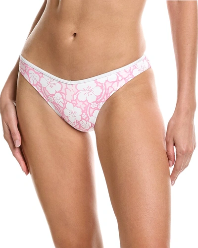 Shop Frankies Bikinis Enzo Bikini Bottom In Pink