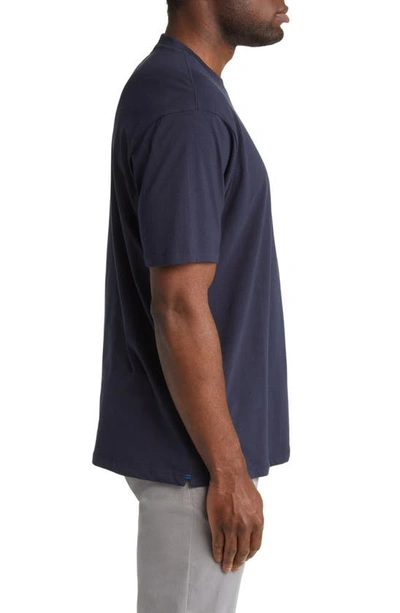 Shop North Sails Logo Patch T-shirt In Navy