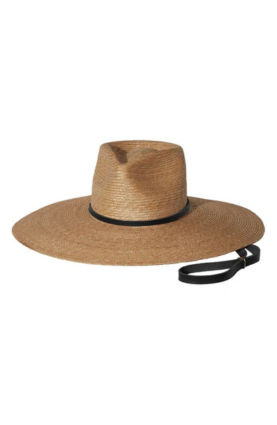 Shop Janessa Leone Milton Straw Hat In Natural