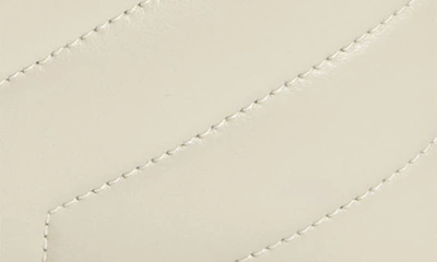 Shop Saint Laurent Small Loulou Chain Leather Shoulder Bag In Crema Soft / Crem