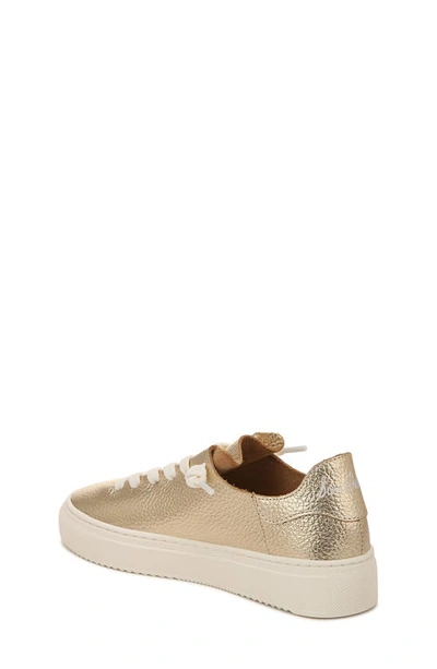 Shop Sam Edelman Kids' Poppy Sneaker In Gold Leaf