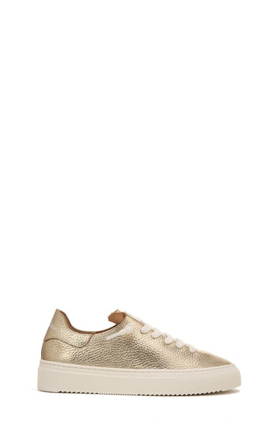 Shop Sam Edelman Kids' Poppy Sneaker In Gold Leaf