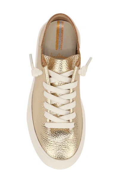 Shop Sam Edelman Kids' Poppy Sneaker In Gold Leaf