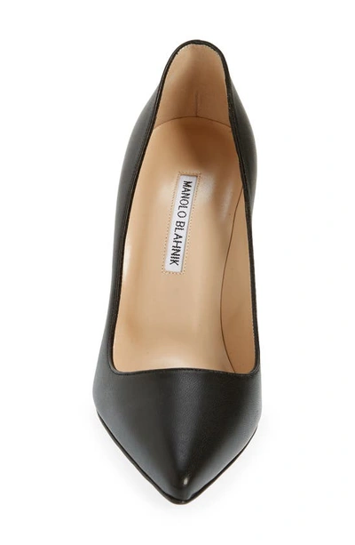 Manolo Blahnik Bb Pointed Toe Pump In Black