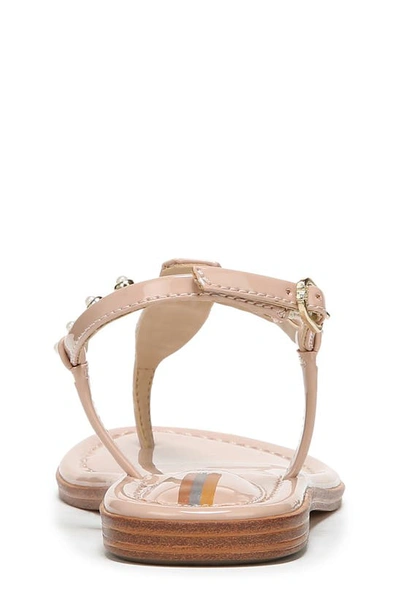 Shop Sam Edelman Kids' Gigi Imitation Pearl Sandal In Sunrise Blush