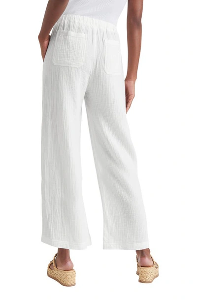 Shop Splendid Kit Cotton Palazzo Pants In White