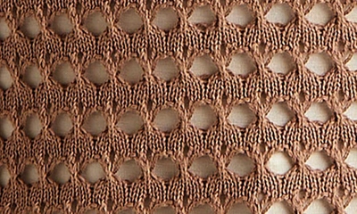 Splendid Women's Asher Cotton Open-sittch Sweater Tank In Ash Brown