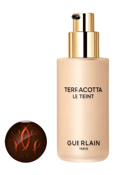 Shop Guerlain Terracotta Le Teint Healthy Glow Foundation In 0.5w Warm