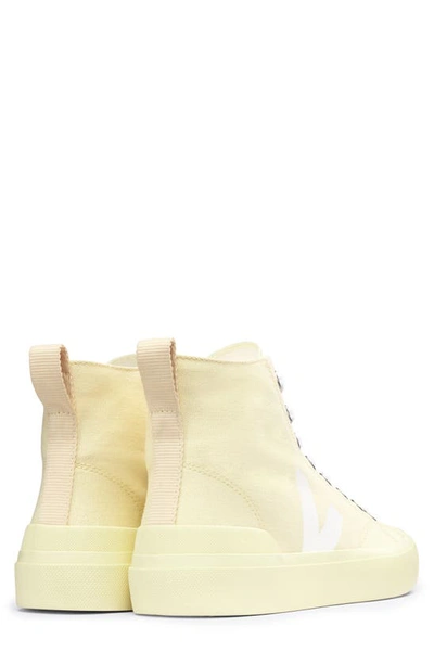 Shop Veja Wata Ii High Top Sneaker In Butter White Butter-sole