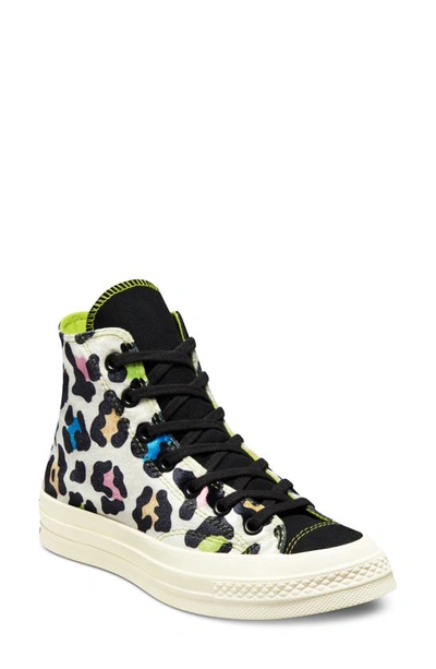 Converse Chuck 70 Velvet Rainbow Leopard-print Sneakers In Multi | ModeSens