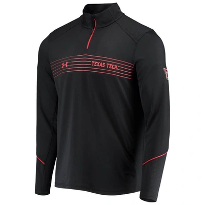 Shop Under Armour Black Texas Tech Red Raiders Sideline Performance Lightweight Quarter-zip Jacket