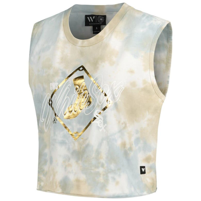 Shop The Wild Collective White Chicago White Sox Washed Muscle Tank Top