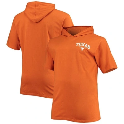 Shop Profile Texas Orange Texas Longhorns Big & Tall Team Hoodie T-shirt