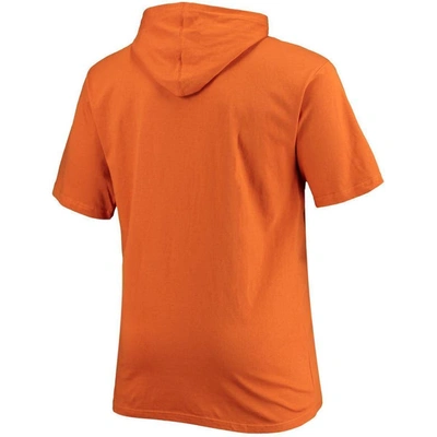 Shop Profile Texas Orange Texas Longhorns Big & Tall Team Hoodie T-shirt