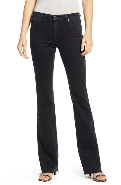 Shop Ag Angel Flared Jeans In Altered Black