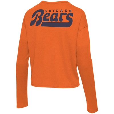 Shop Junk Food Orange Chicago Bears Pocket Thermal Long Sleeve T-shirt