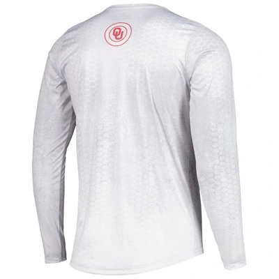 Shop Flogrown Gray Oklahoma Sooners Knockout State Long Sleeve T-shirt