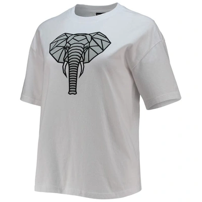 Shop The Wild Collective White Alabama Crimson Tide Camo Boxy Graphic T-shirt