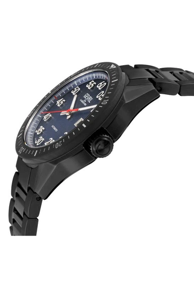 Gevril Ascari Swiss Automatic Bracelet Watch, 42mm In Black