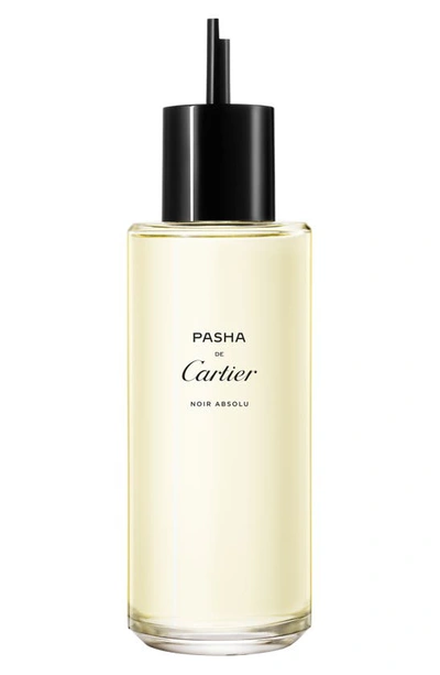 Shop Cartier Pasha De  Noir Absolu, 6.7 oz In Eco Refill