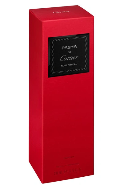 Shop Cartier Pasha De  Noir Absolu, 6.7 oz In Eco Refill