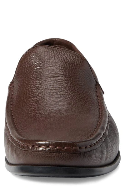 Shop Marc Joseph New York Broadway Loafer In Brown Grainy