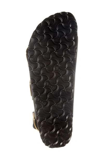 Birkenstock Milano Big Buckle I Lacquered Leather Sandal Color Bla In High Shine Black