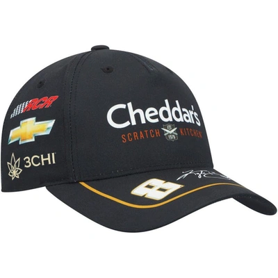 Shop Checkered Flag Black Kyle Busch Sponsor Uniform Adjustable Hat