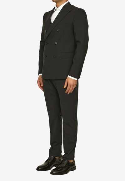 Tonello Single-breasted Suit In Black