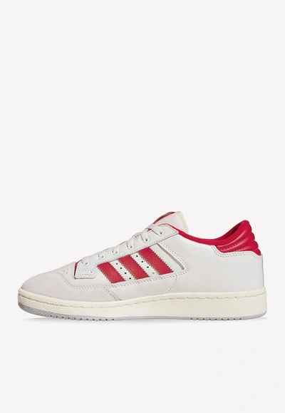 Shop Adidas Originals Centennial 85 Low-top Leather Sneakers In White