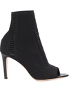 GIANVITO ROSSI 'Vires' booties,POLYESTER100%