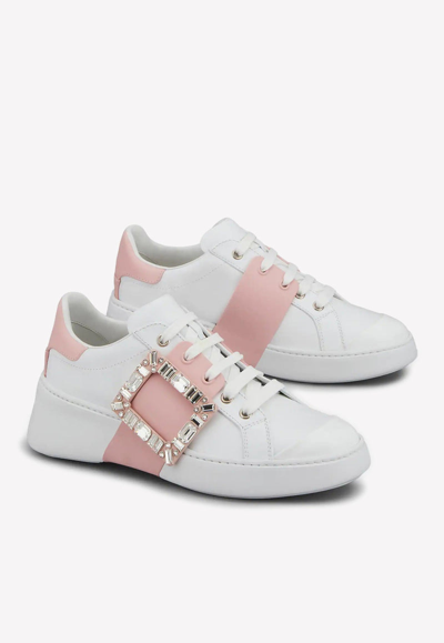Roger Vivier Women Viv Skate Viv Skate Strass Sneaker In Multi