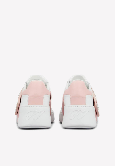 Roger Vivier Women Viv Skate Viv Skate Strass Sneaker In Multi