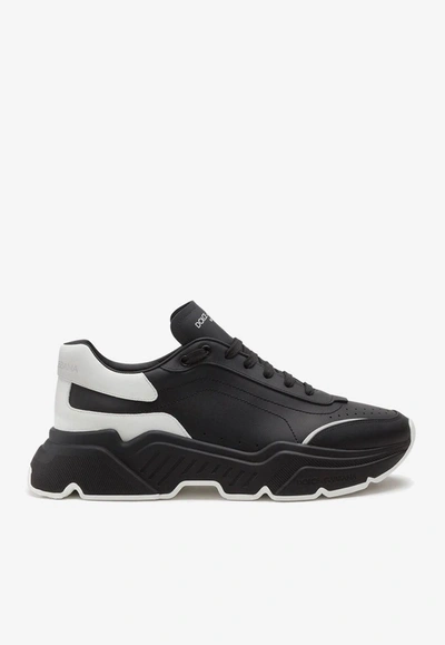 Dolce & Gabbana Dolce And Gabbana Black And White Daymaster Sneakers In Black