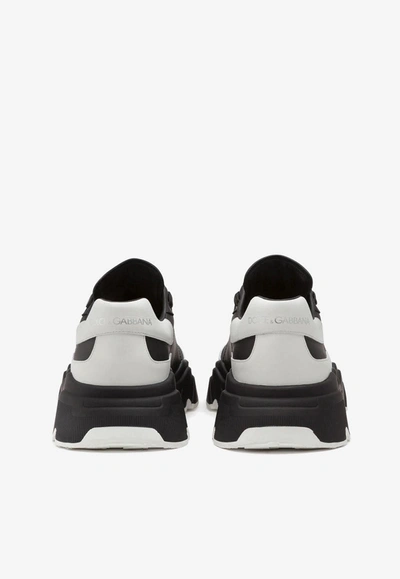 Dolce & Gabbana Dolce And Gabbana Black And White Daymaster Sneakers In Black
