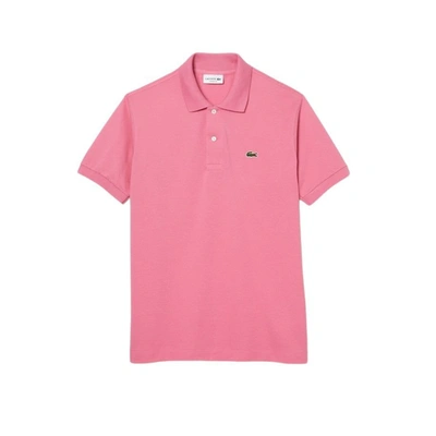 Shop Lacoste Polo In Pink &amp; Purple