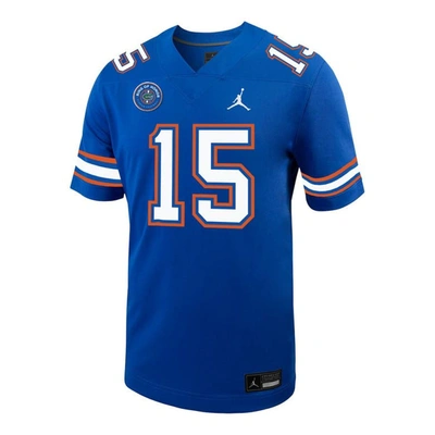 Men's Jordan Brand Tim Tebow Royal Florida Gators Ring of Honor Untouchable  Replica Jersey